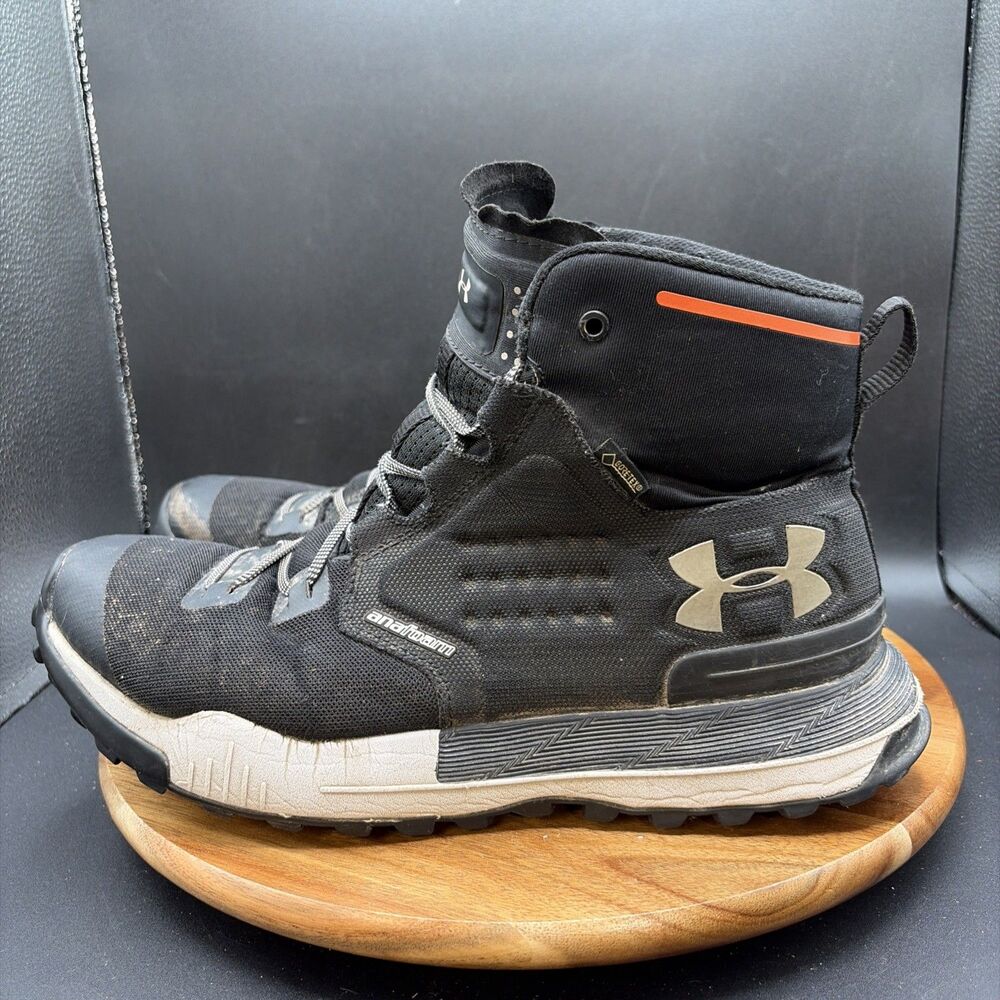 Under Armour Newell Ridge Mid Reactor Mens Size 10.5 Boots Black Waterproof
